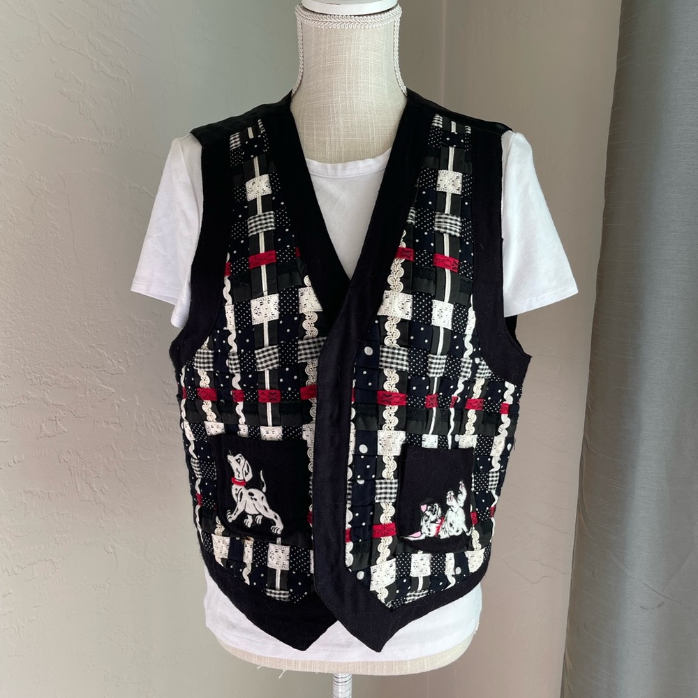 Vintage 101 Dalmatians Vest Disney Store Gem